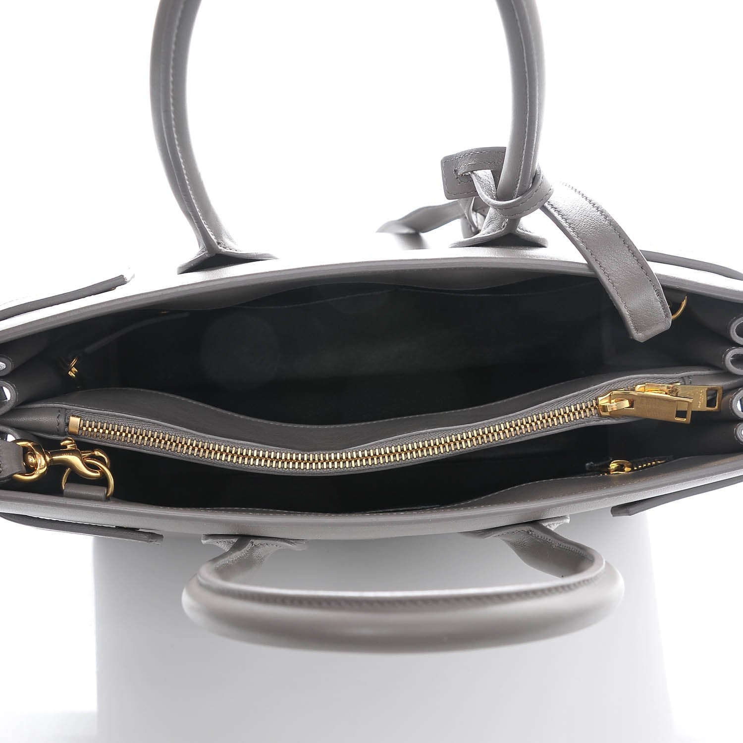 Saint Laurent Calfskin Small Sac De Jour Earth 5 of 7