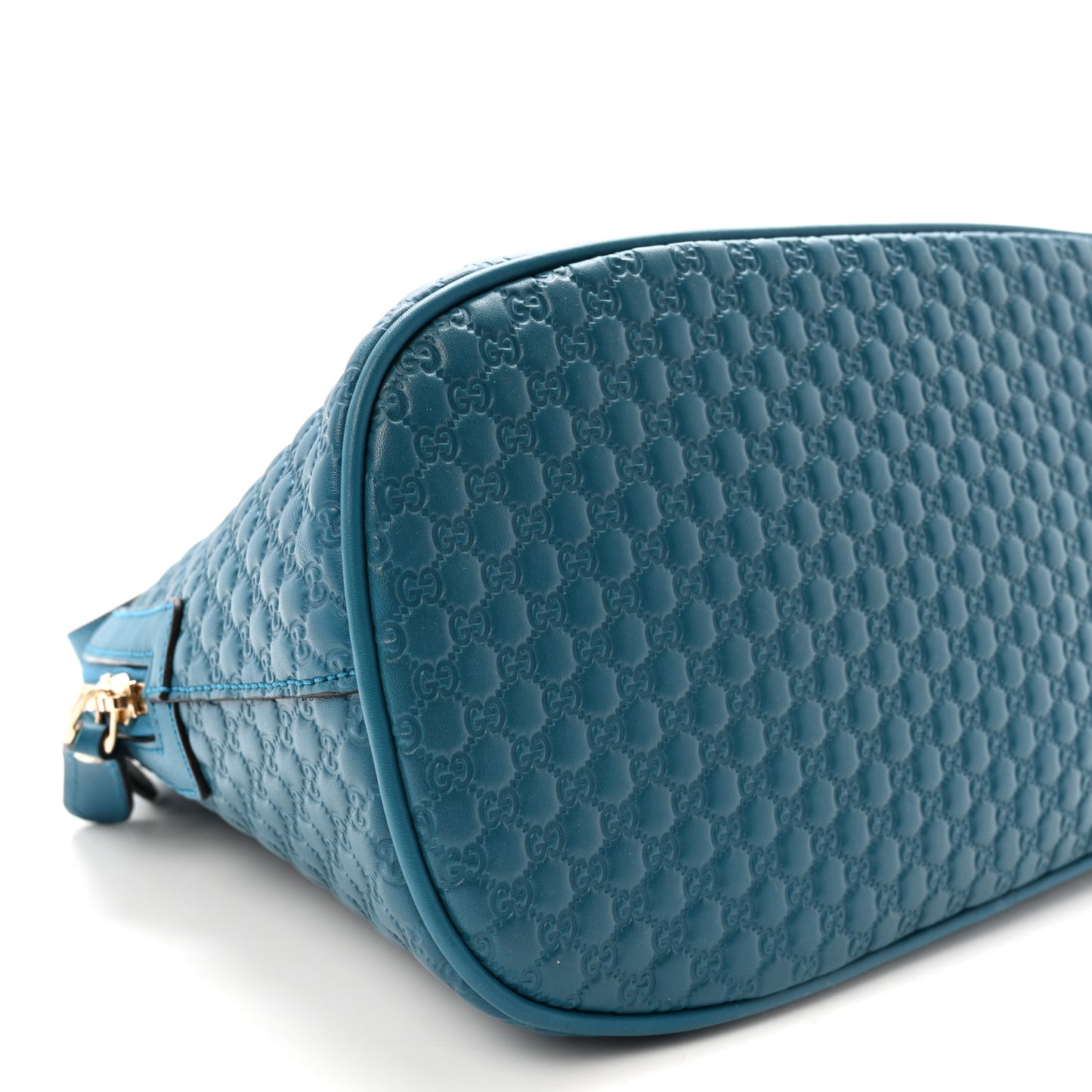 Microguccissima Medium Dome Bag Deep Cobalt