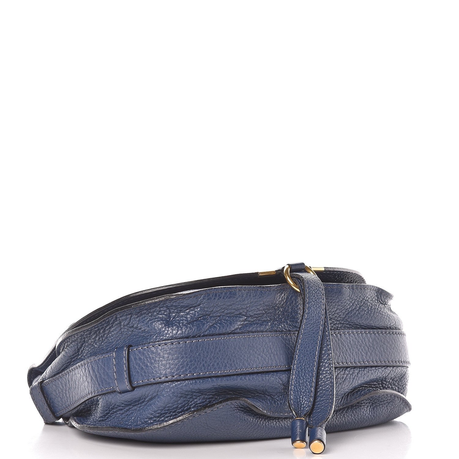 Chloe Calfskin Medium Marcie Round Crossbody Bag Royal Navy 4 of 15