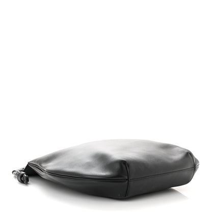 Loewe Shiny Nappa Calfskin Paseo Shoulder Bag Black 4 of 11