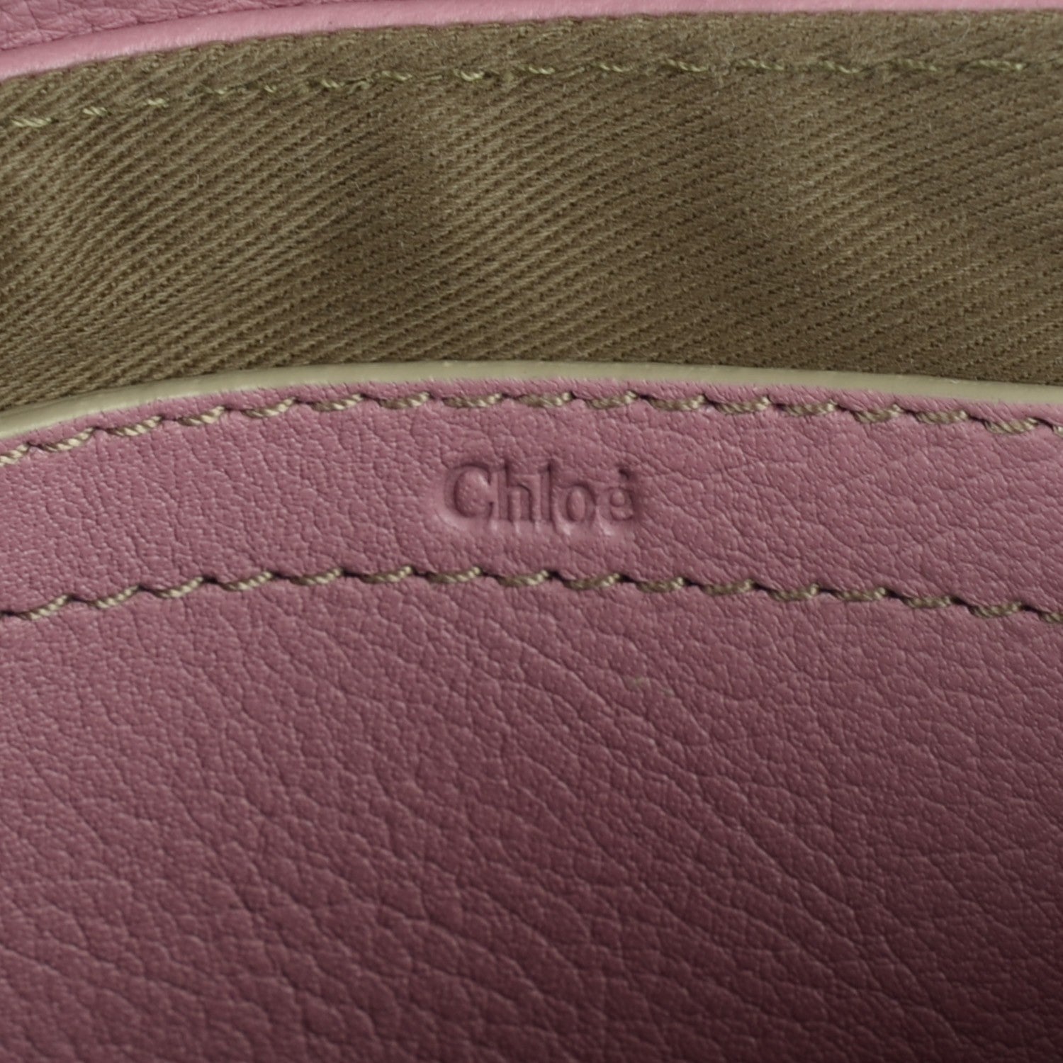 Chloe Pebbled Calfskin Small Marcie Crossbody Bag Velvet Mauve 6 of 8