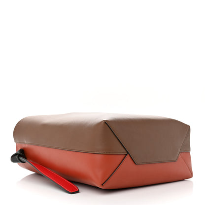 Celine Shiny Smooth Calfskin Small Twisted Cabas Camel Tan 4 of 12