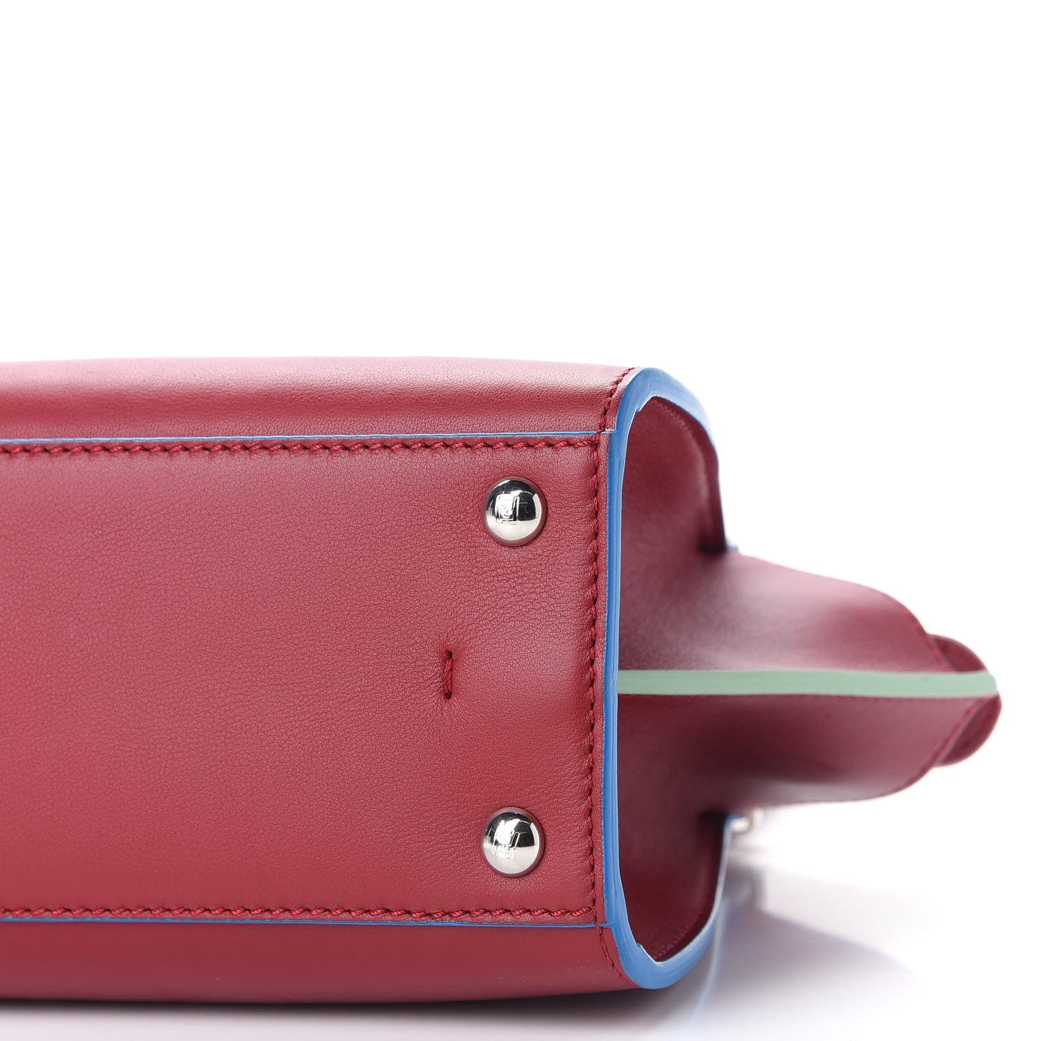 Fendi Vitello Dolce Mini 3jours Tote Ribes 8 of 8