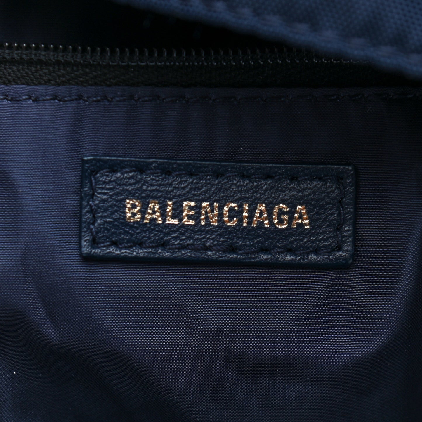 Sport Nylon Logo Embroidered Wheel Backpack Navy Blue Red