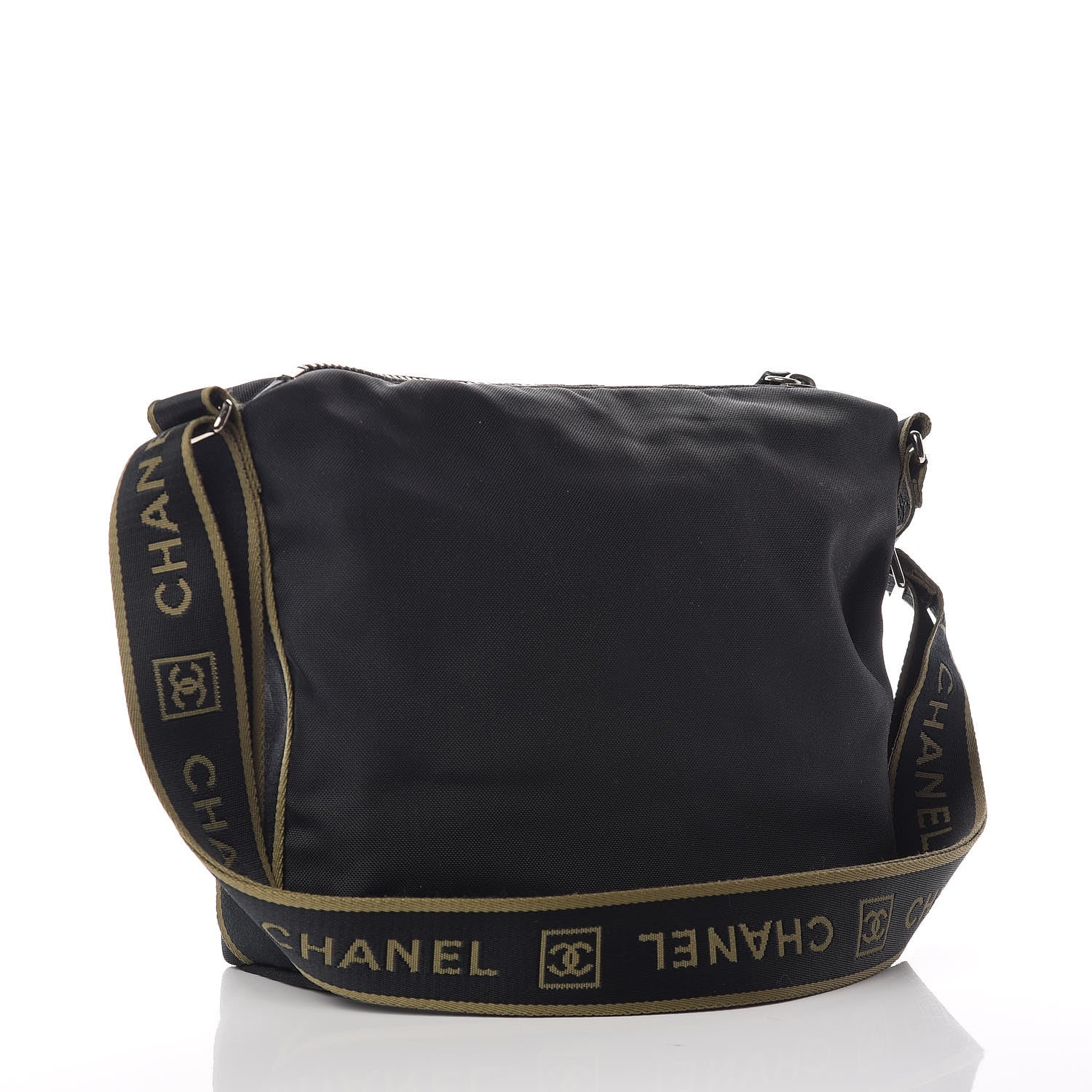Chanel Nylon Sport CC Messenger Black 3 of 9