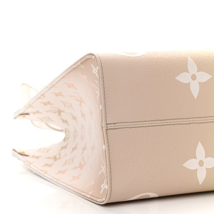 Louis Vuitton Monogram Giant Spring In The City OnTheGo MM Sunset Kaki 8 of 9