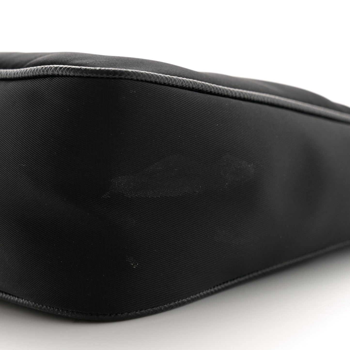 Tessuto Nylon Saffiano Mini Re-Edition 2005 Bag Black