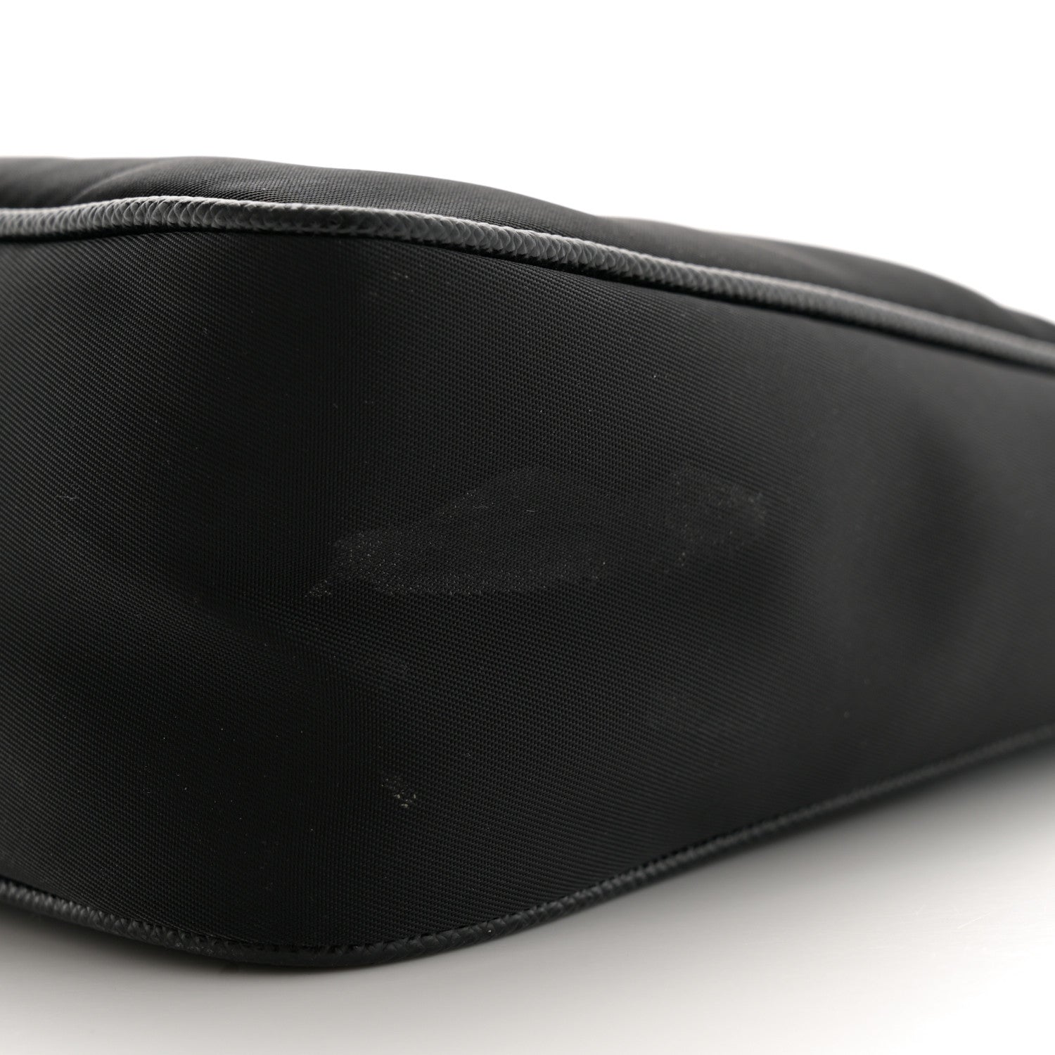 Prada Tessuto Nylon Saffiano Mini Re-Edition 2005 Bag Black 13 of 14