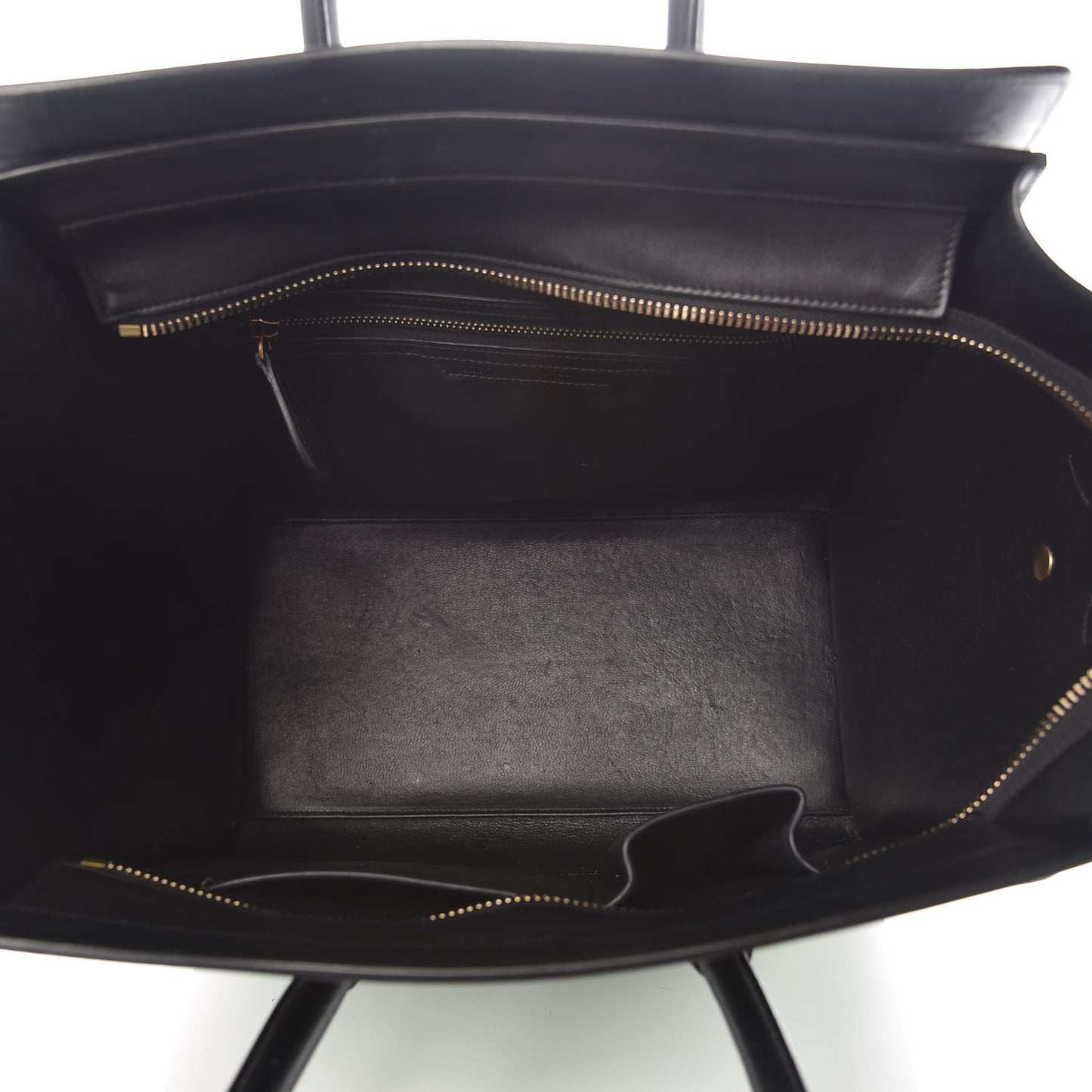 Smooth Calfskin Mini Bi-Color Luggage Grass