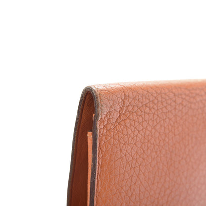 Hermes Togo Dogon Duo Wallet Orange 13 of 15