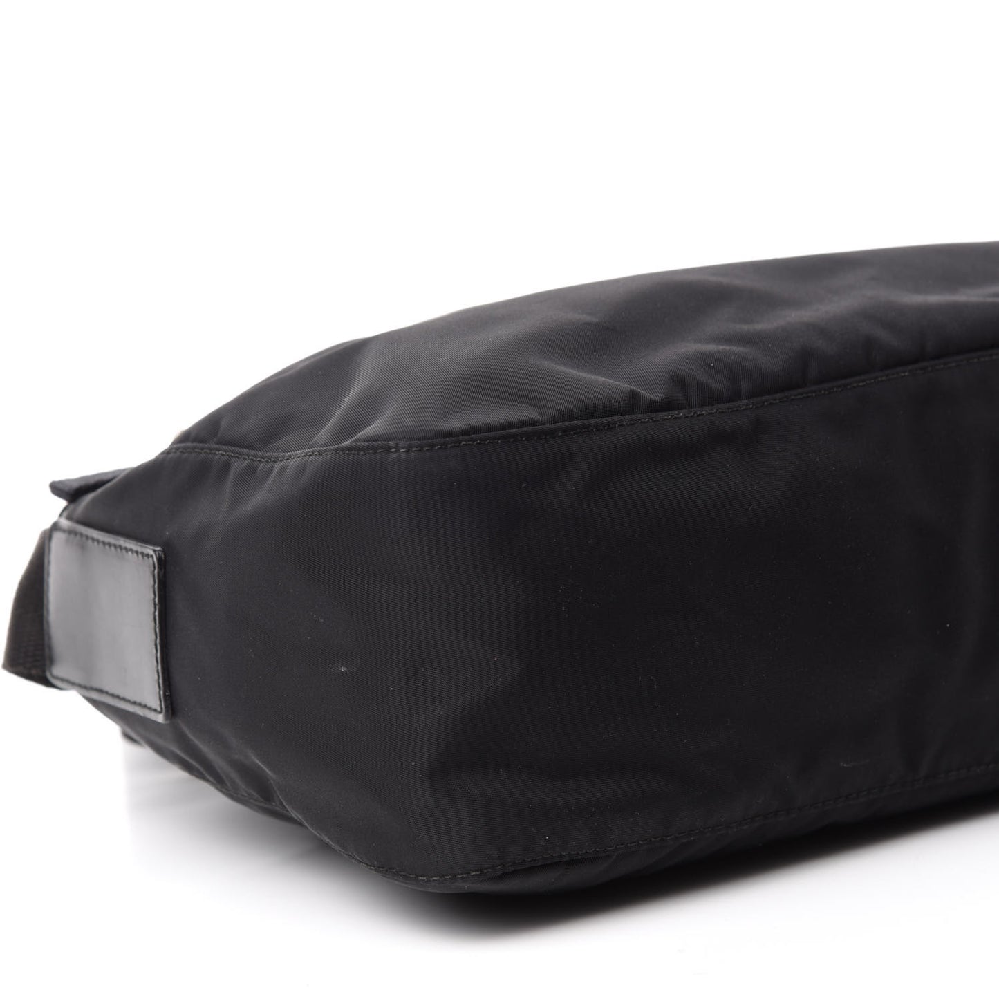 Nylon Vela Tracolla Messenger Bag Black