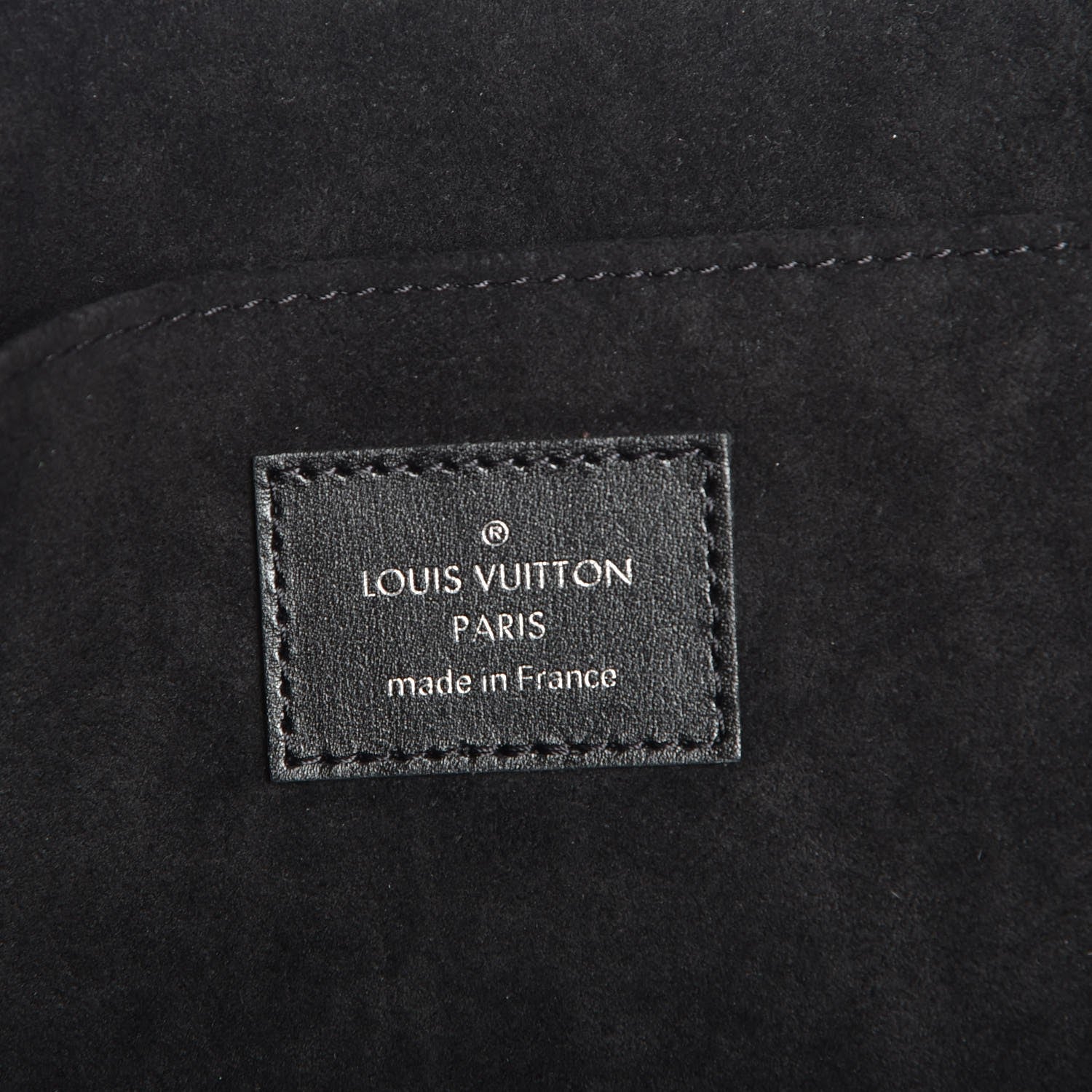 Louis Vuitton Calfskin Souple Pochette Jour PM Black 6 of 8