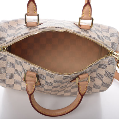 Louis Vuitton Damier Azur Speedy Bandouliere 25 6 of 8
