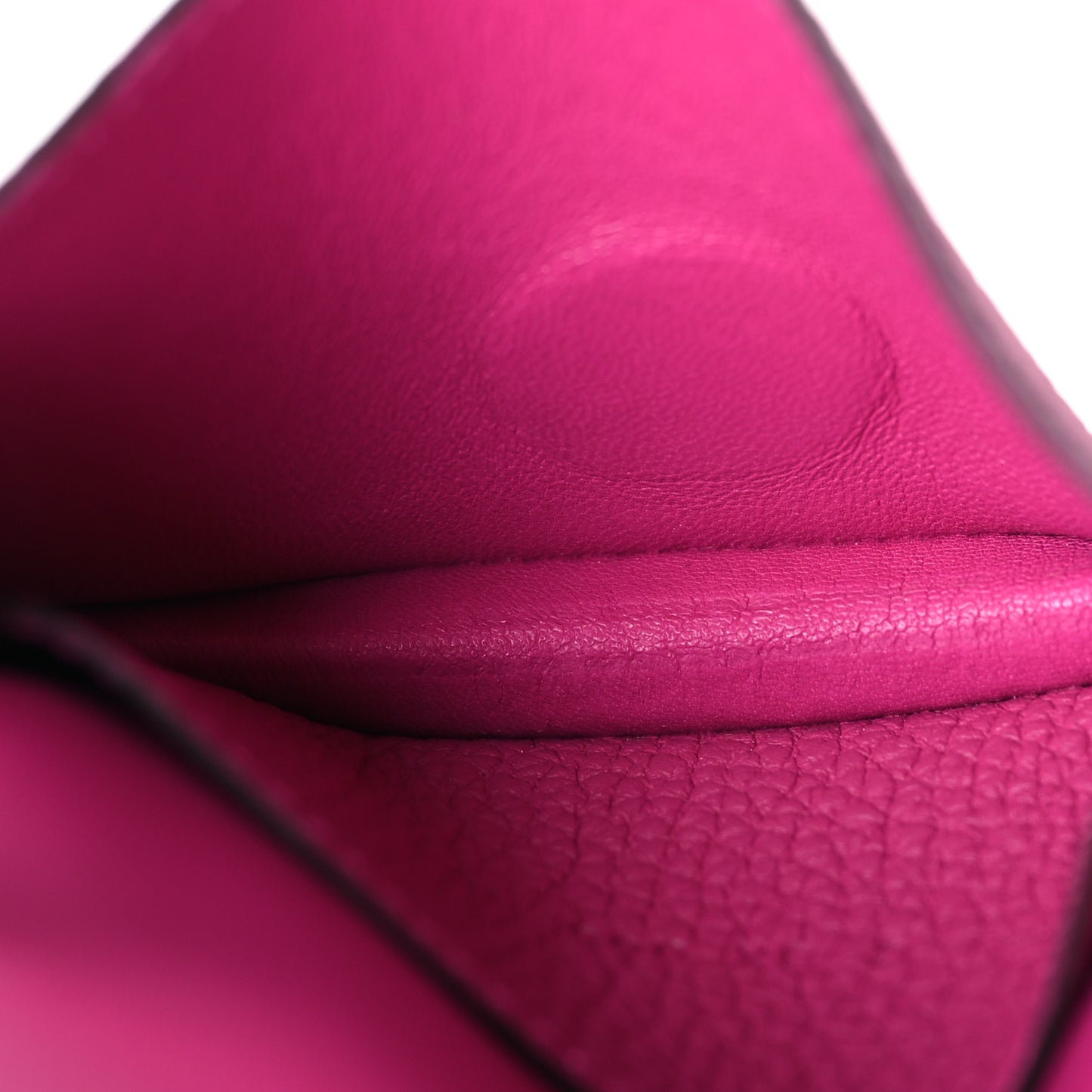 Togo Dogon Card Case Rose Pourpre