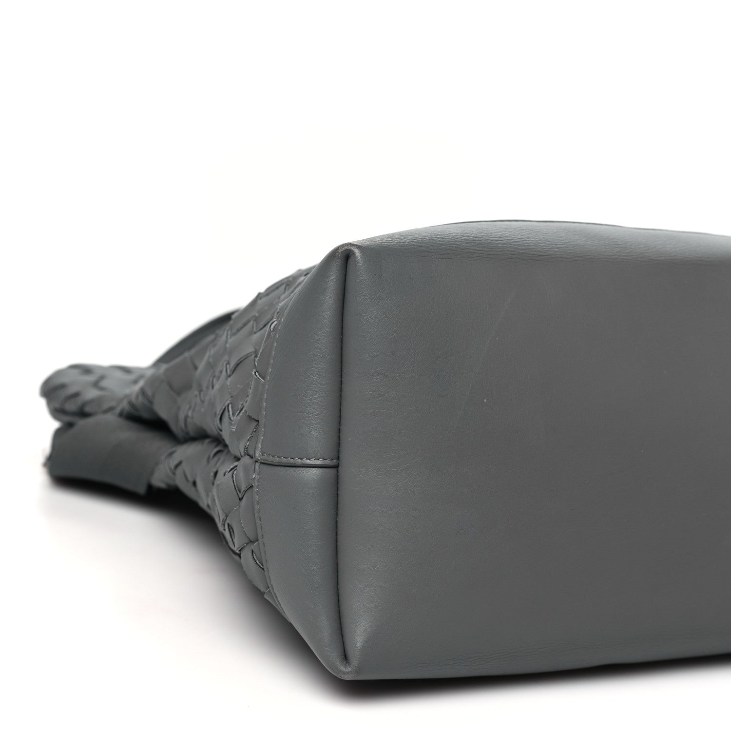 Bottega Veneta Nappa Intrecciato Large Fold Crossbody Messenger Thunder 9 of 11