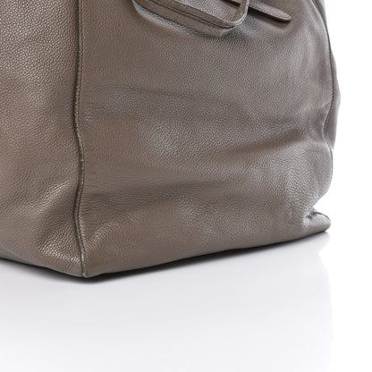 Celine Soft Grained Calfskin Medium Belt Cabas Phantom Taupe 16 of 20