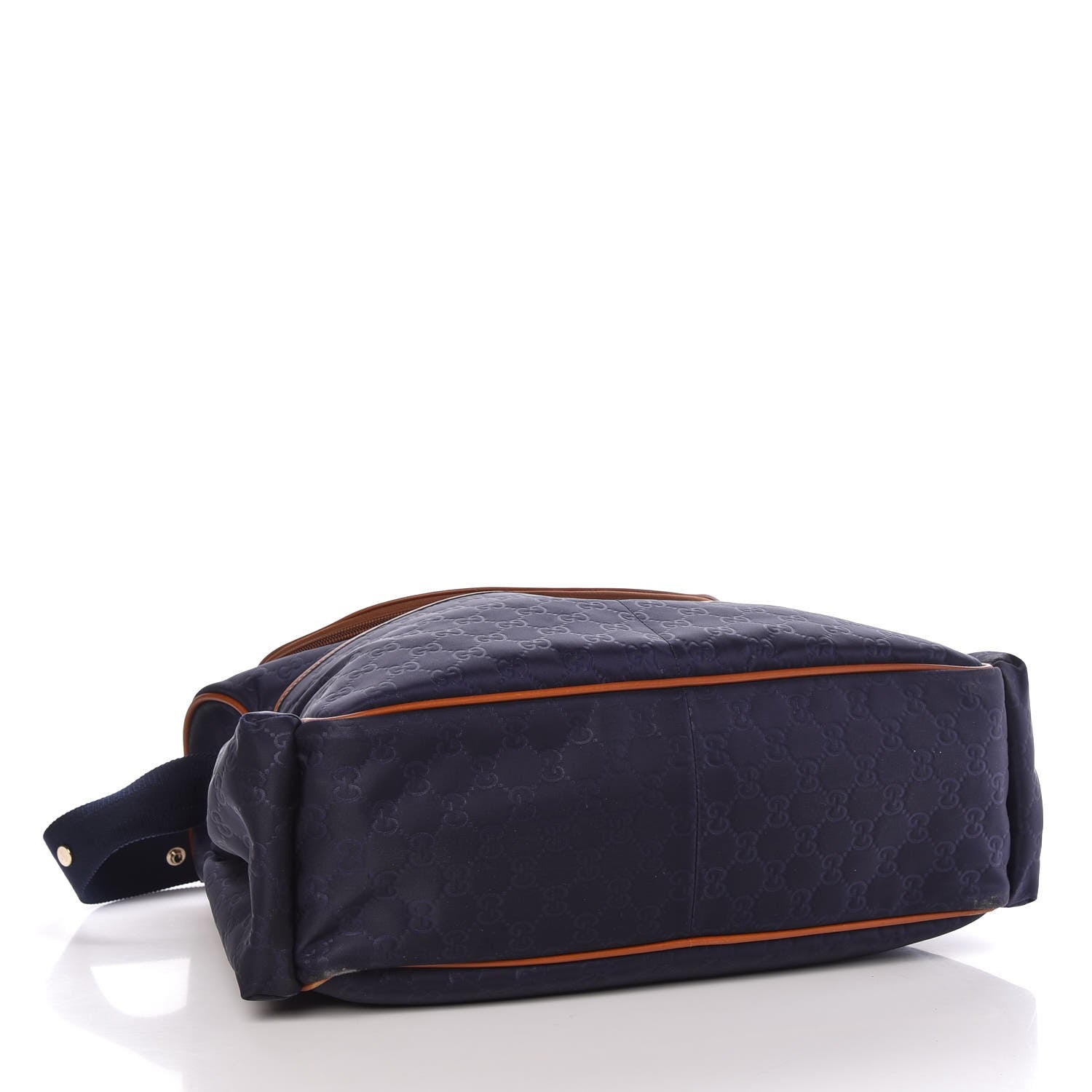 Gucci Nylon Monogram Diaper Bag Blue 4 of 14