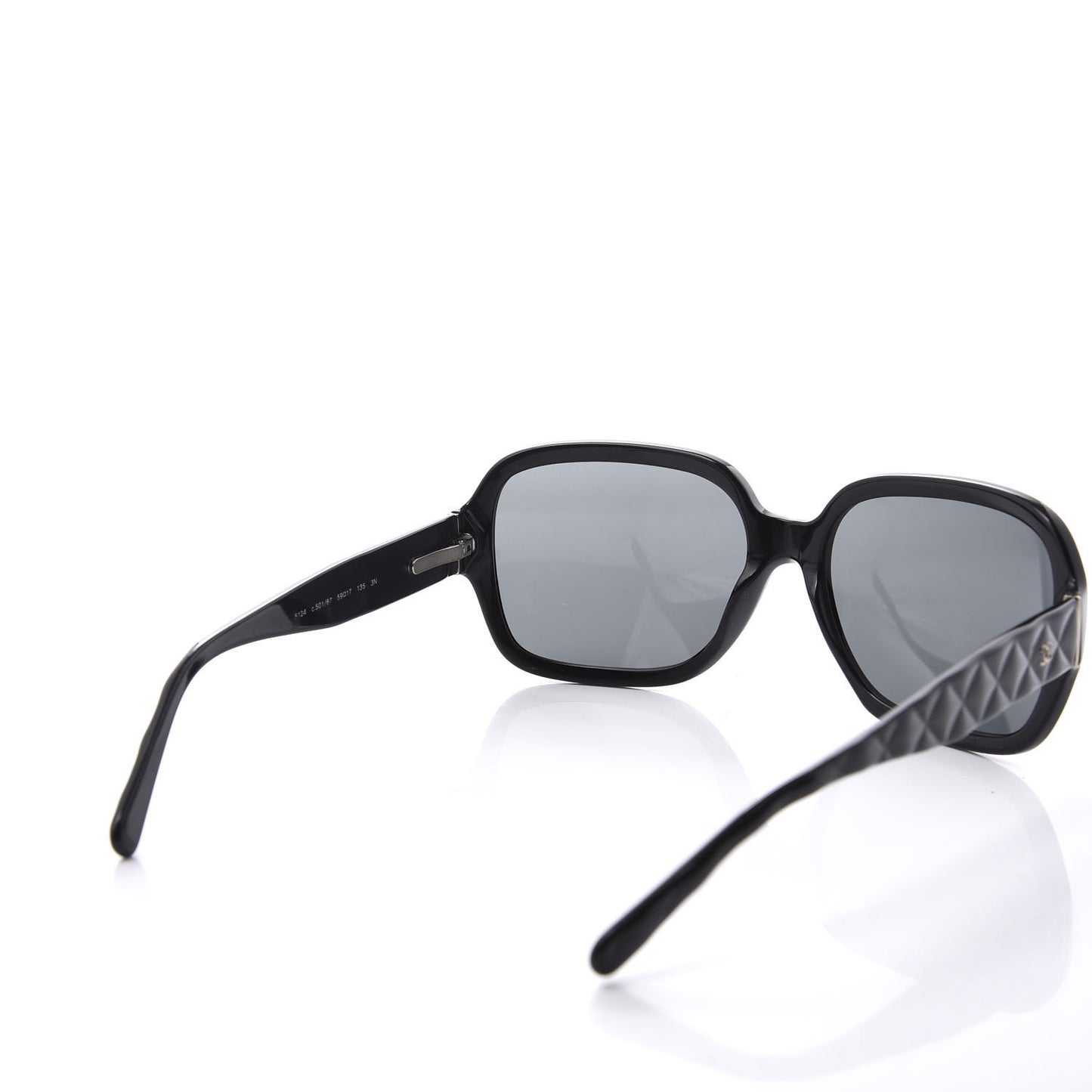 Quilted CC Sunglasses 5124 Black