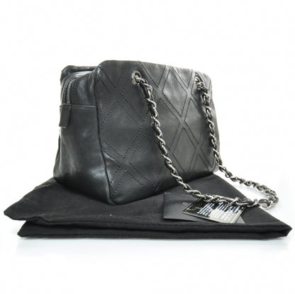 Chanel Caviar Small Diamond Stitch Tote Black 2 of 12