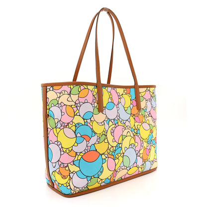 MCM X Eddie Kang Visetos Medium Reversible Shopper Tote White 5 of 17