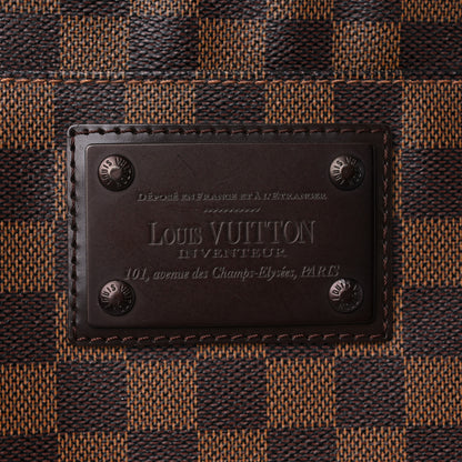 Louis Vuitton Damier Ebene Brooklyn Flat Pochette 12 of 12
