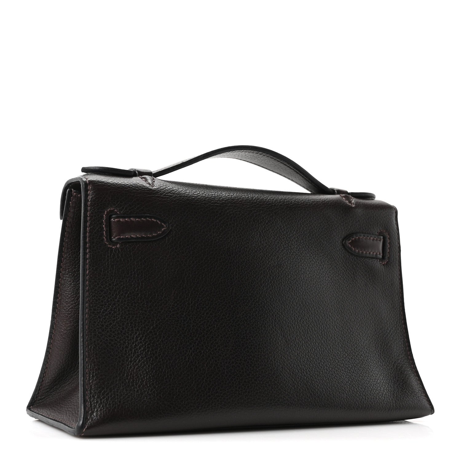 Hermes Evergrain Kelly Pochette Clutch Ebene 3 of 10