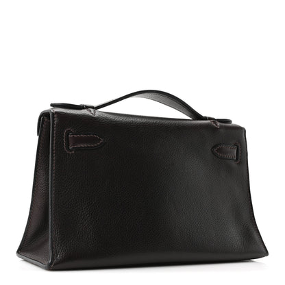 Hermes Evergrain Kelly Pochette Clutch Ebene 3 of 10