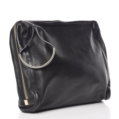 Chloe Lambskin Wristlet Clutch Black 3 of 15