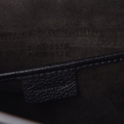 Celine Drummed Calfskin Nano Luggage Black 9 of 9