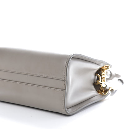 Chloe Shiny Calfskin Mini Annie Shoulder Bag Motty Grey 7 of 13
