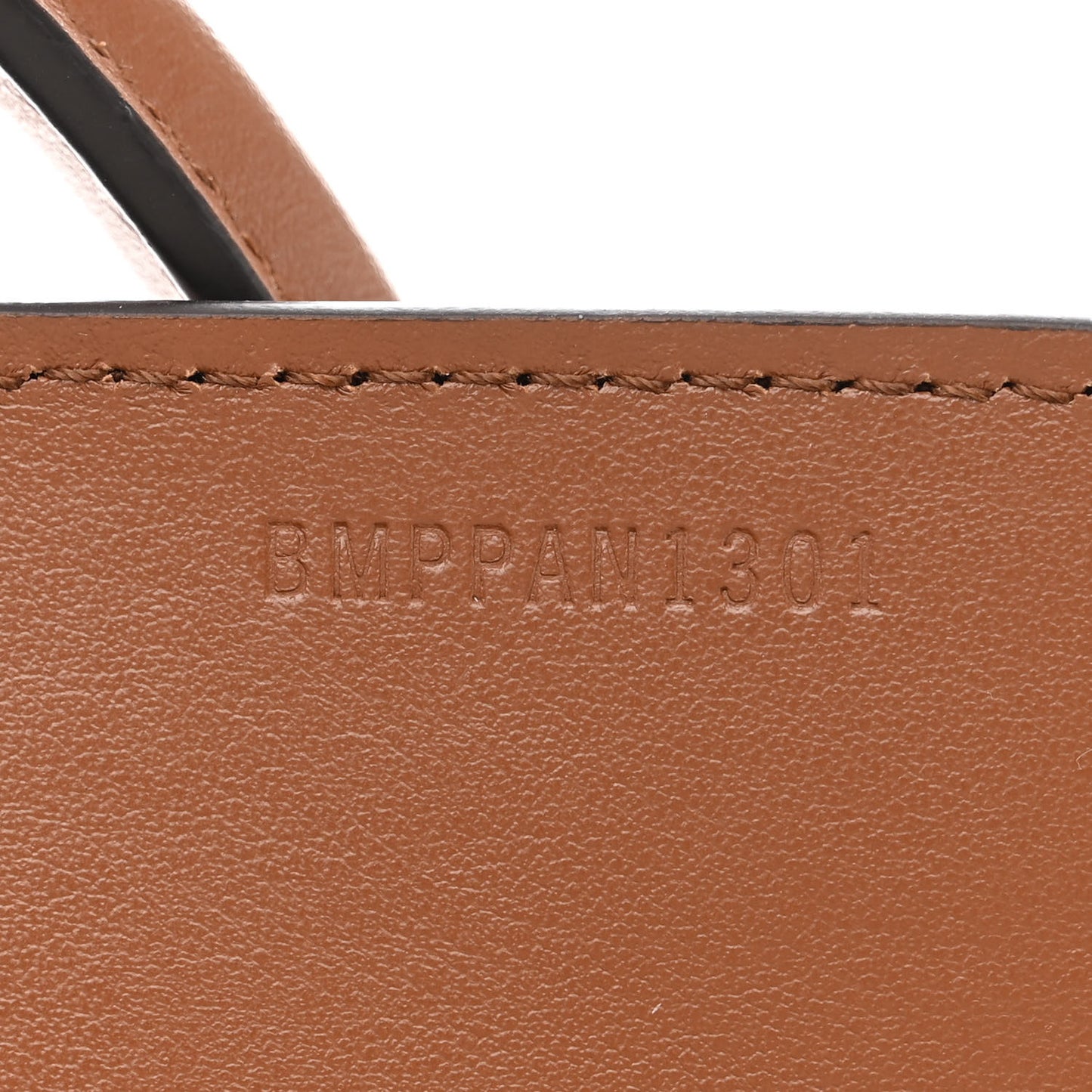 Smooth Calfskin Triple Stud Small Belt Bag Black Tan