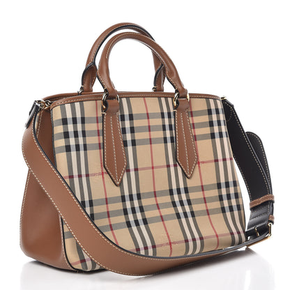 Burberry Horseferry Check Medium Ballingdon Tote Honey Tan 4 of 11