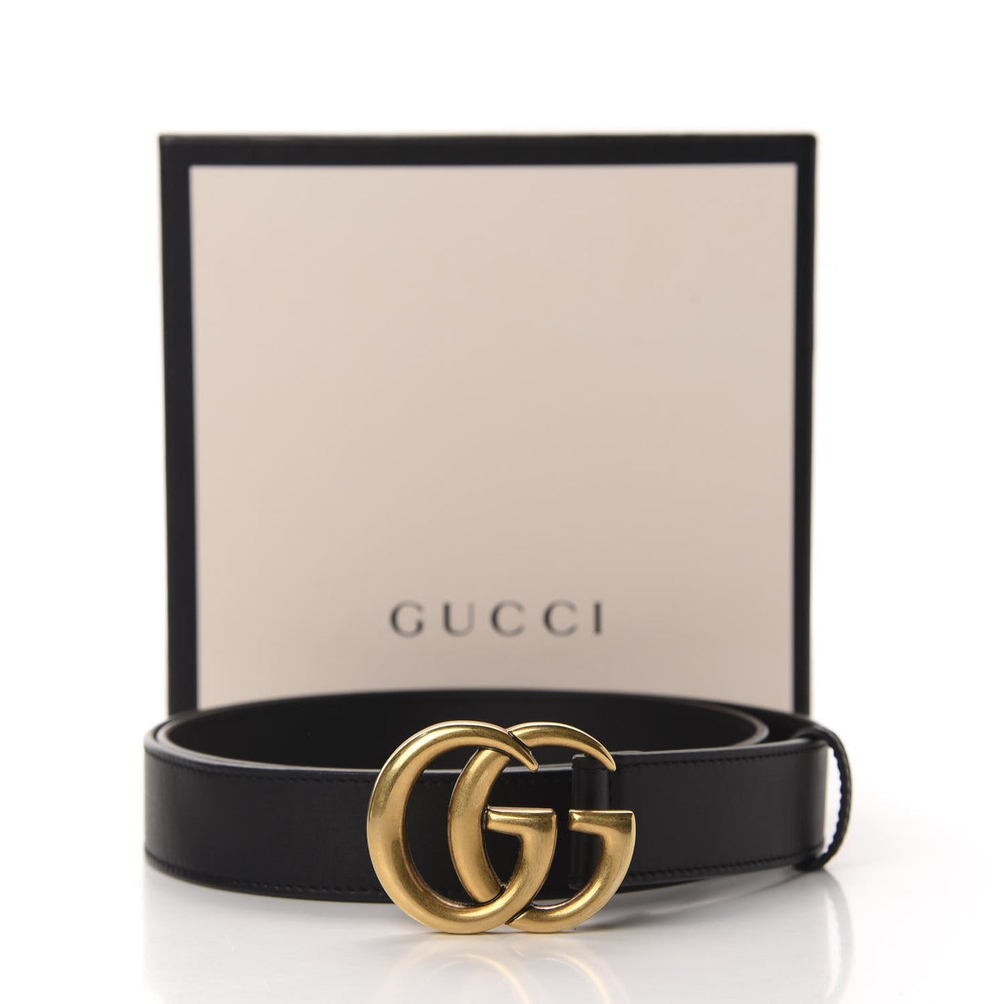 Calfskin Double G 30mm Belt 95 38 Black