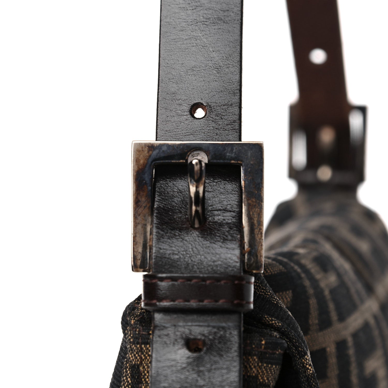 Fendi Zucca Shoulder Bag Tobacco 18 of 24