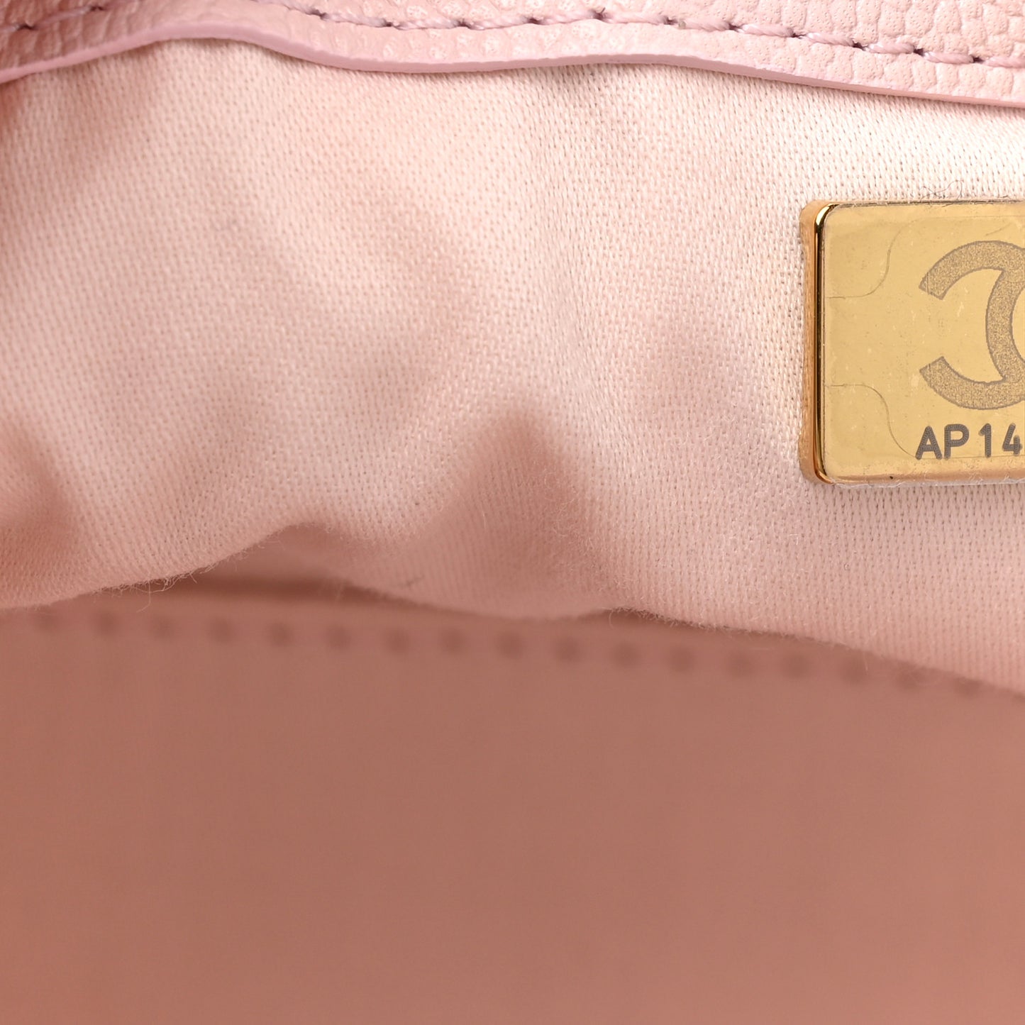 Caviar Quilted Mini Chanel 25 Handbag Light Pink