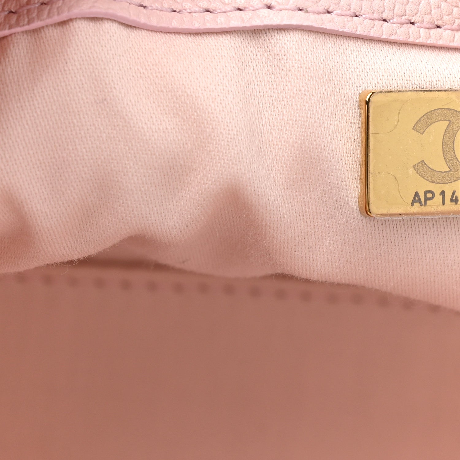 Chanel Caviar Quilted Mini Chanel 25 Handbag Light Pink 6 of 9