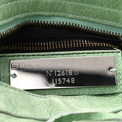 Balenciaga Agneau Classic Hardware City Vert D'eau 6 of 9
