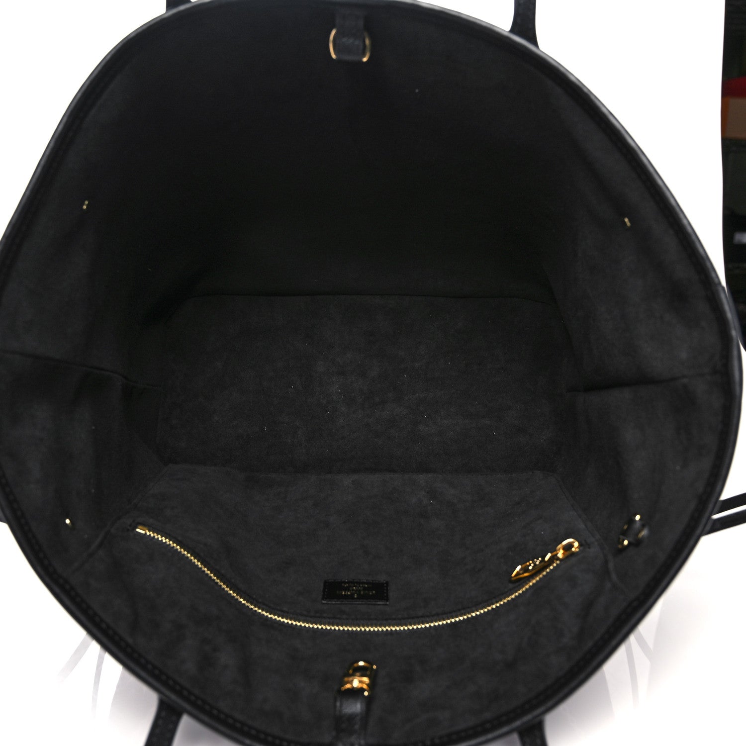 Louis Vuitton Empreinte Monogram Giant Broderies Neverfull MM Black 5 of 9