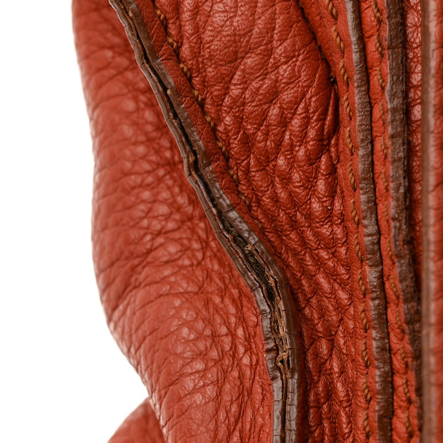 Calfskin Medium Marcie Satchel Brown Delight