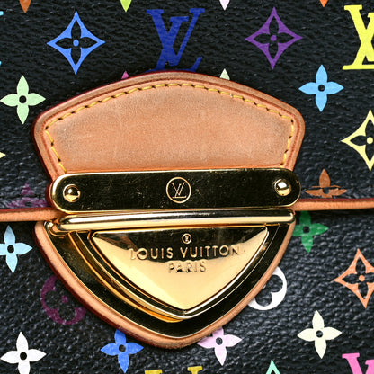 Louis Vuitton Monogram Multicolor Eugenie Wallet Black 2 of 6