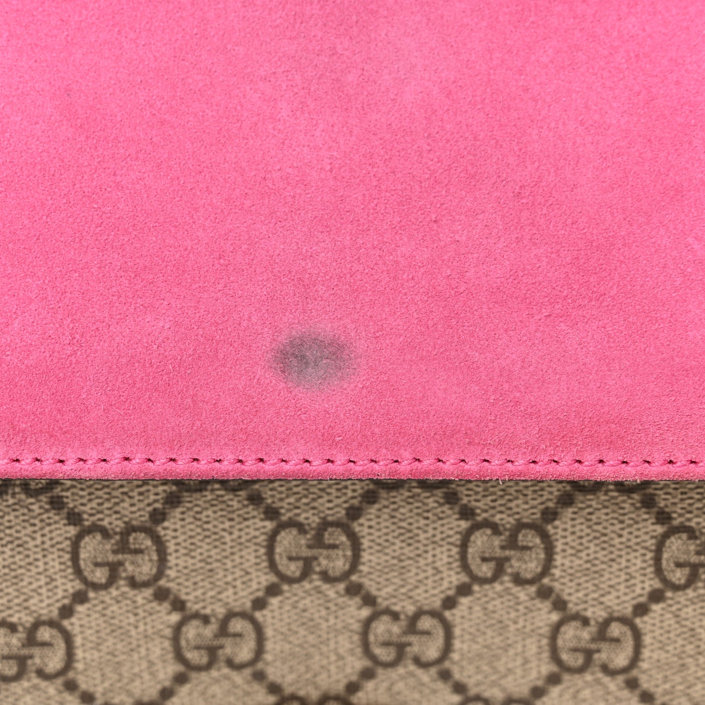 GG Supreme Monogram Small Dionysus Shoulder Bag Pink