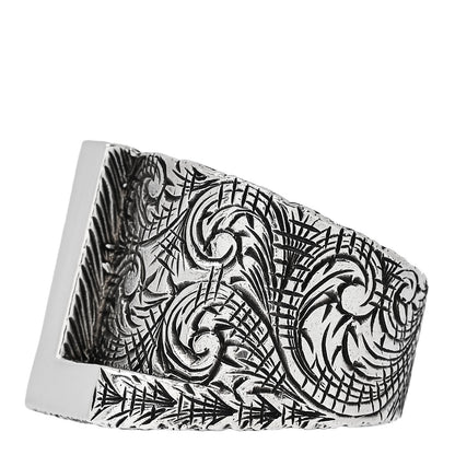 Gucci Sterling Silver Letter L Ring 60 9 3 of 7