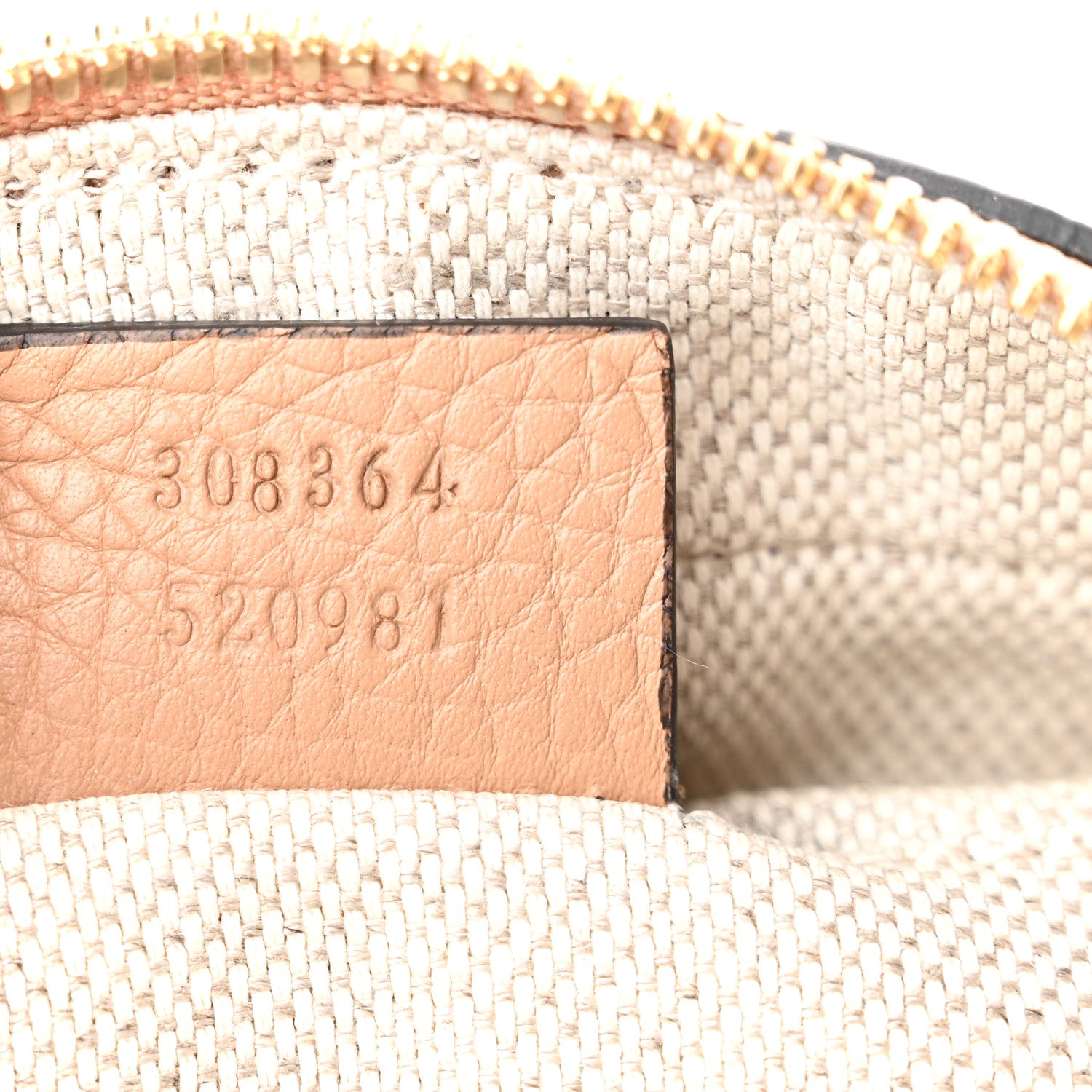 Gucci Pebbled Calfskin Small Soho Disco Bag Camelia 7 of 11