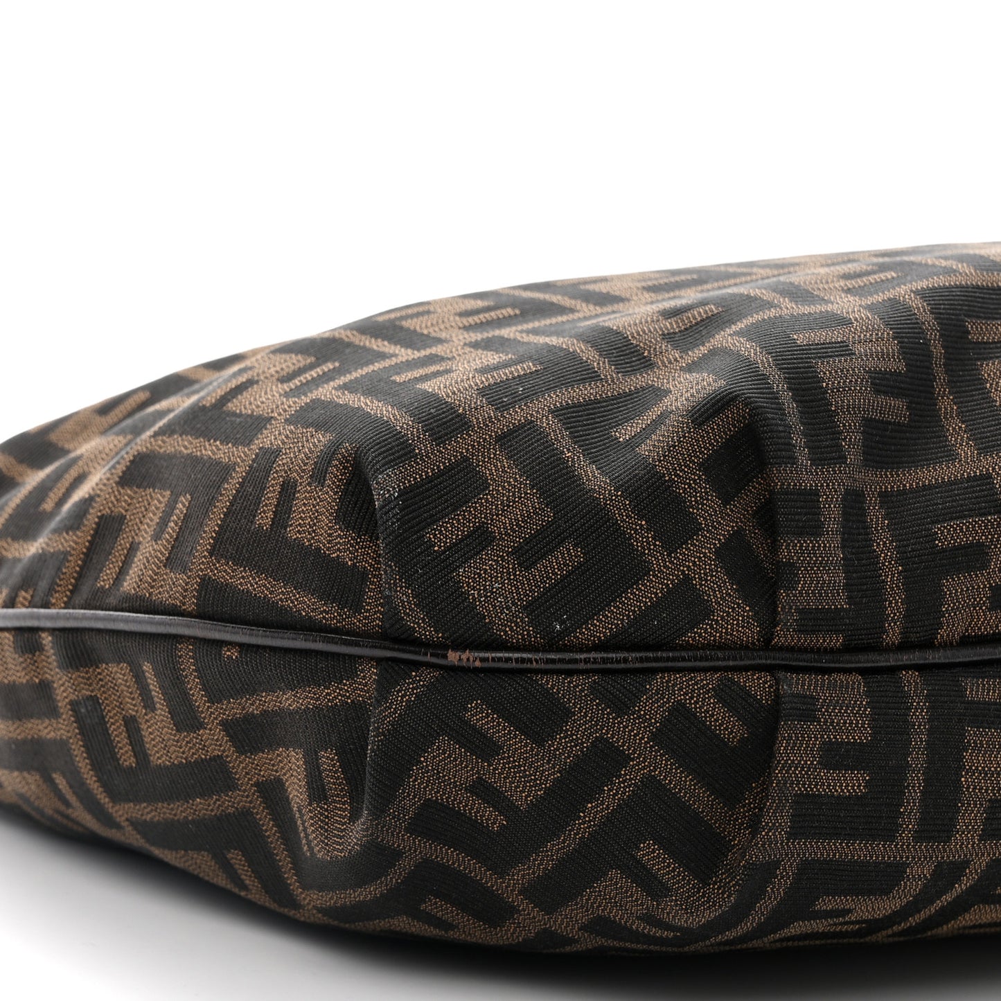 Zucca Laminated Vachetta Small Chef Hobo Tobacco