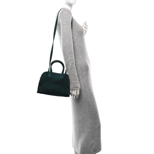 Suede Soft Margaux 10 Bag Teal Green
