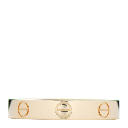 Cartier 18K Yellow Gold 3.5mm LOVE Wedding Band Ring 58 8.25 3 of 5