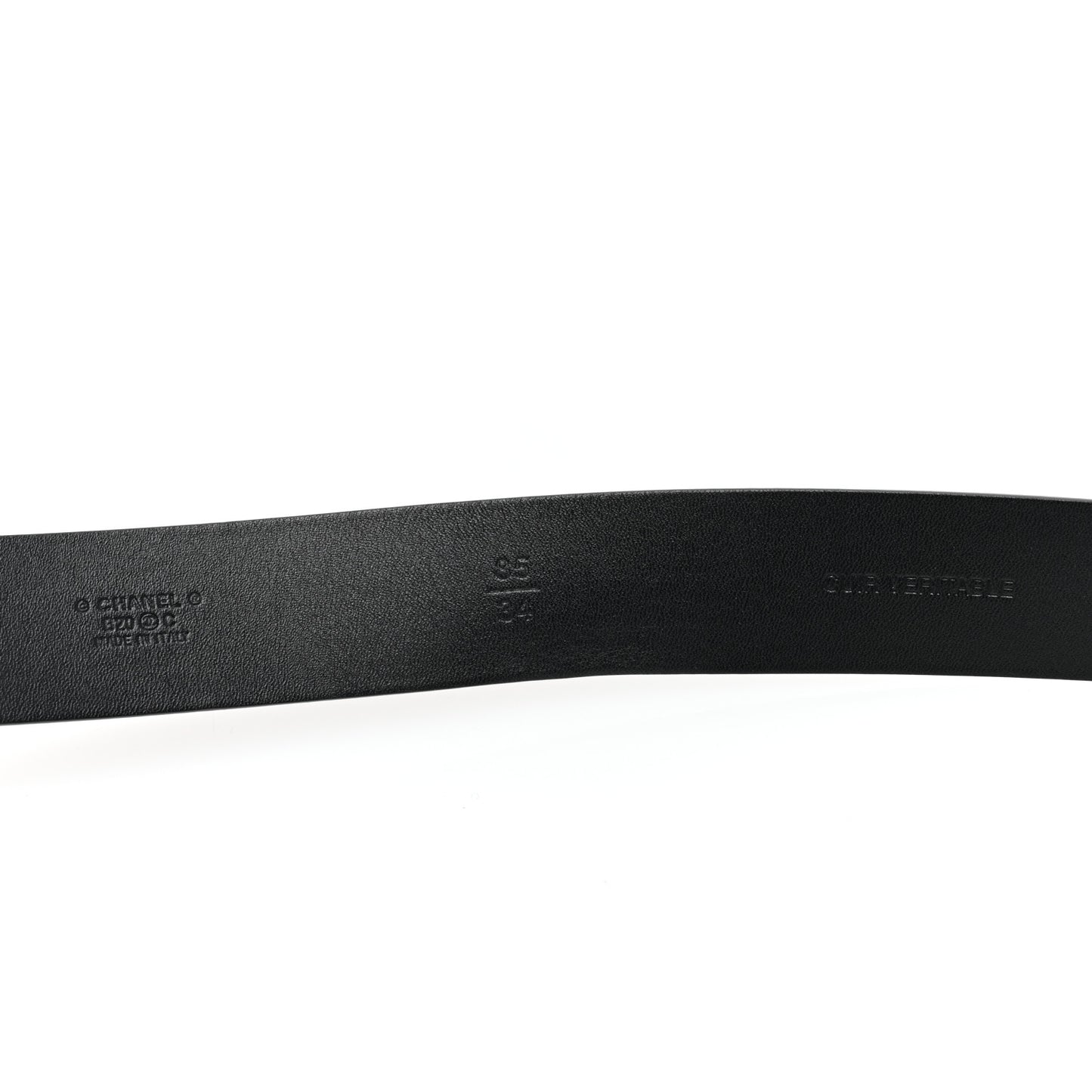 Lambskin CC Belt 85 34 Black