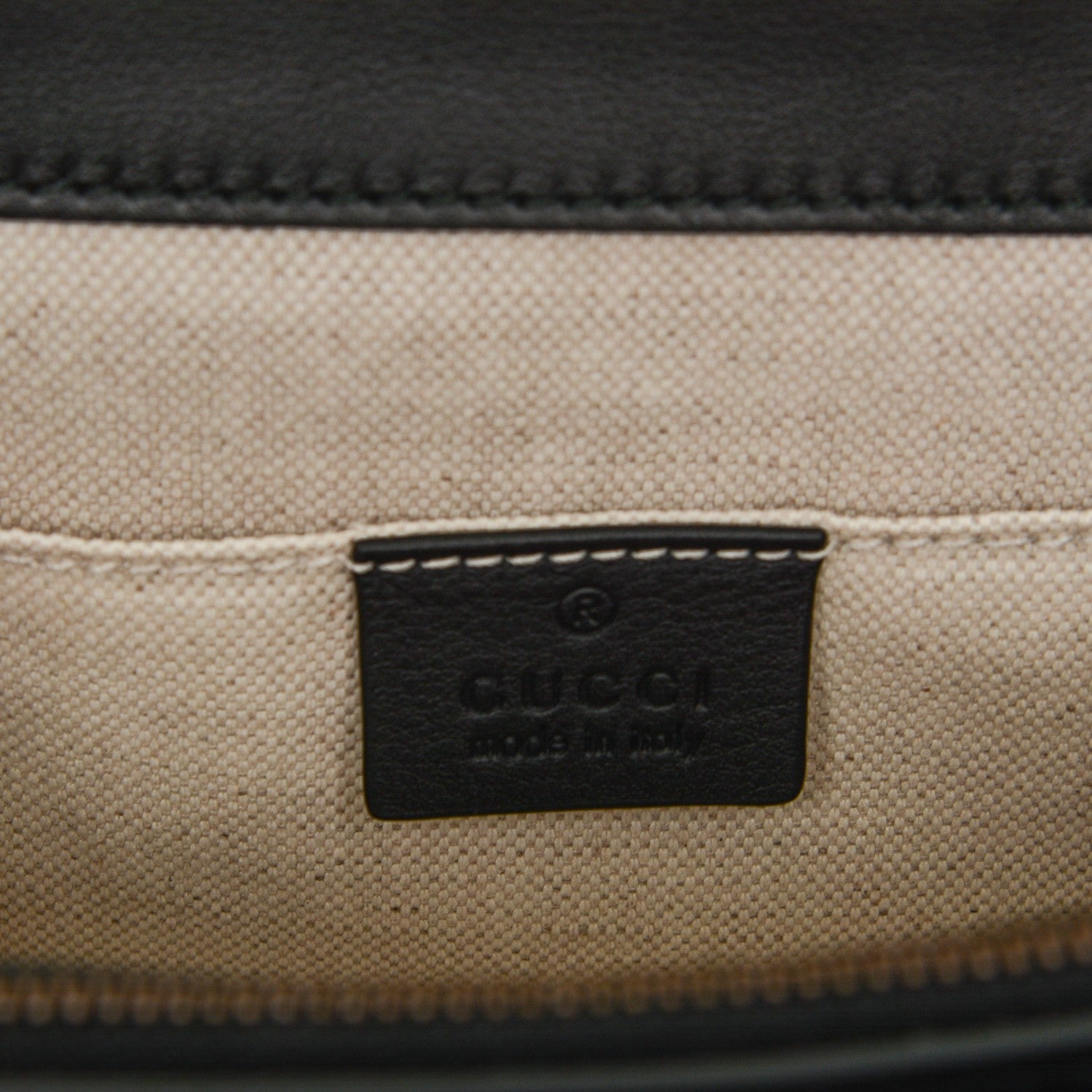 Gucci Moon Calfskin Web Medium Dionysus Bamboo Top Handle Bag Black 7 of 7