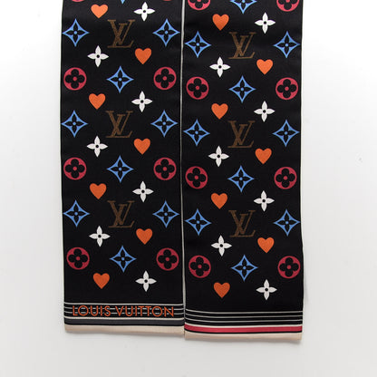 Louis Vuitton Silk Game On Bandeau Black White 2 of 3