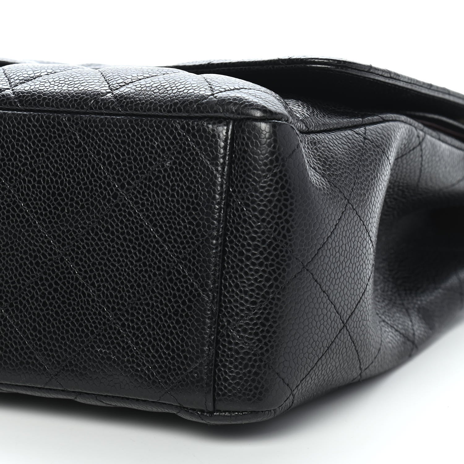 Chanel Caviar Quilted Maxi Double Flap Black 9 of 12